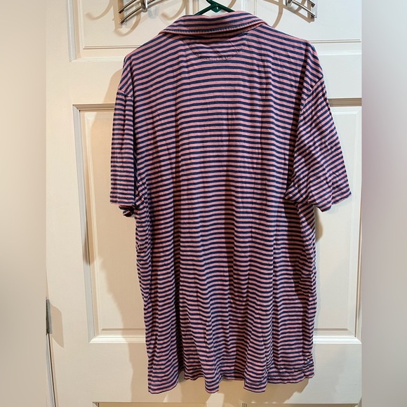 Peter Millar Seaside Stripe Pocket Polo Size XL - Picture 4 of 4